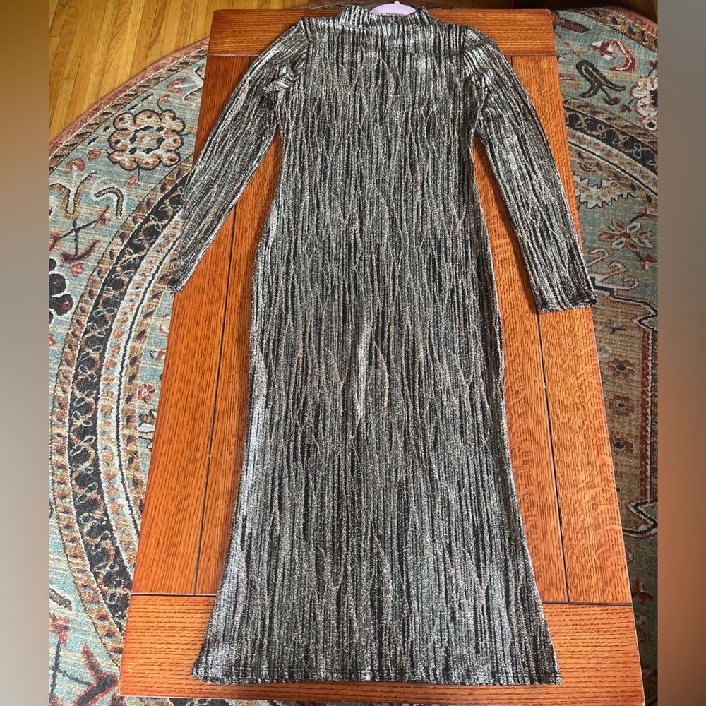 Glittery, Metallic Akira Dress
